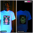 "The Hand" UV-Blacklight & Glow-In-The-Dark Mens T-shirt